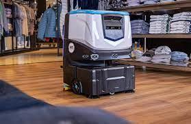 ICE Cobotics Cobi 18 cleaning retail space