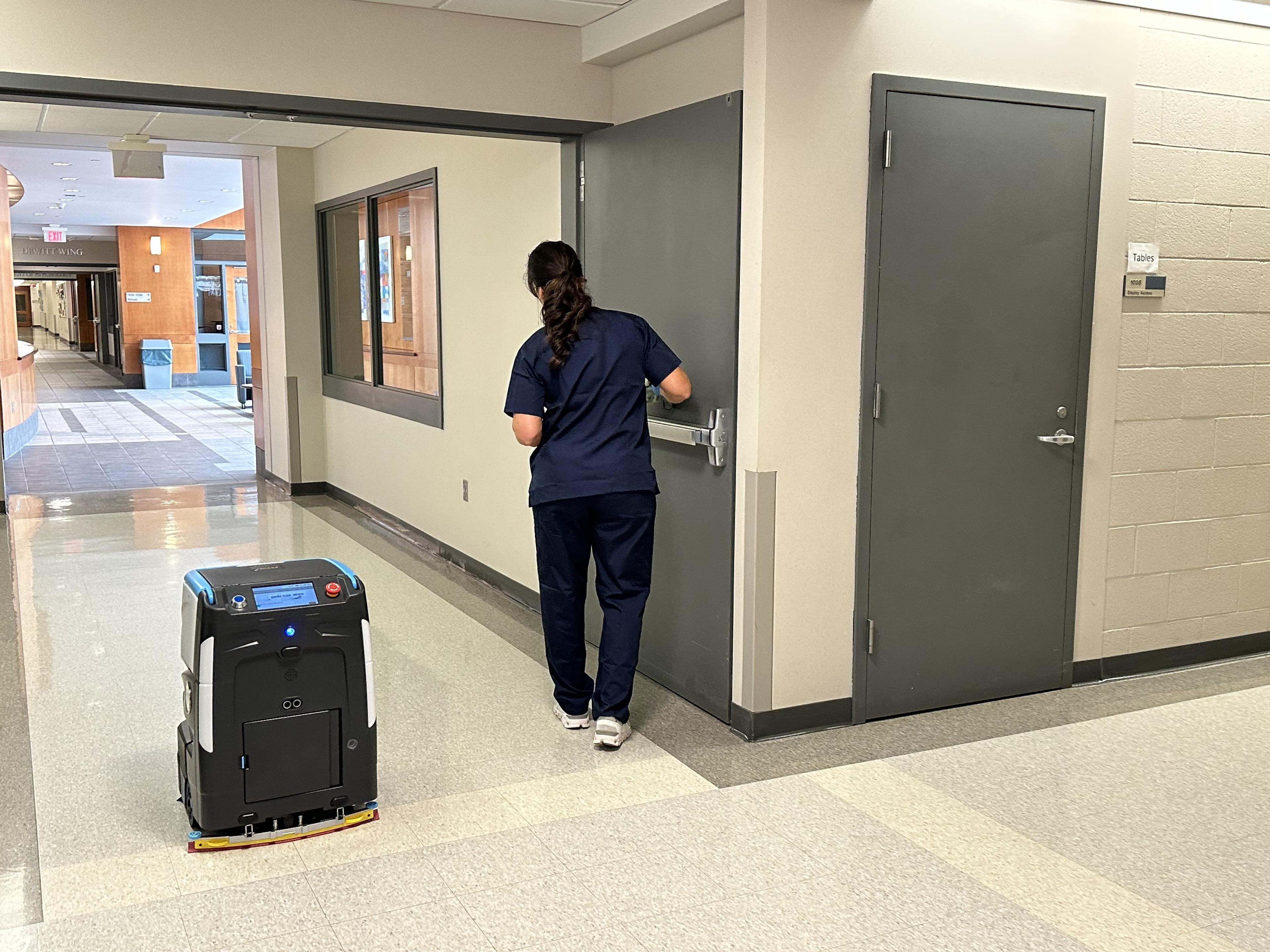 Cobi cleaning healthcare facility